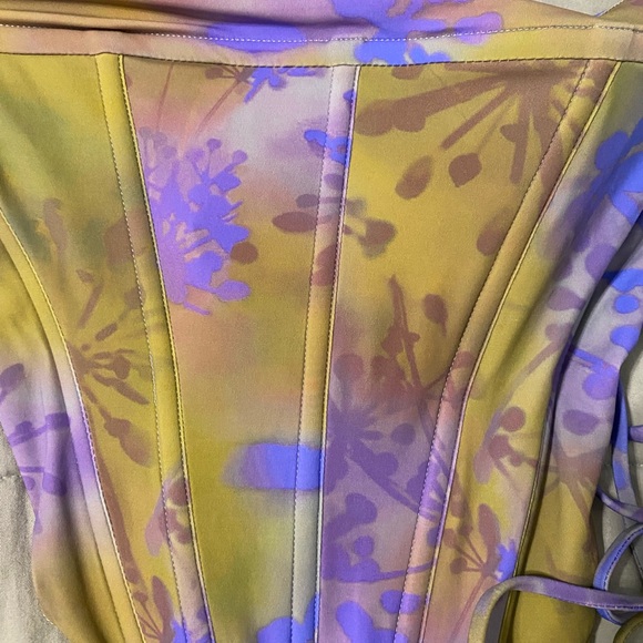 Miaou Venus Corset in Mudd Print - Picture 6 of 6